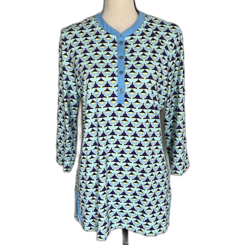 J. McLaughlin Tunic Top Size Large